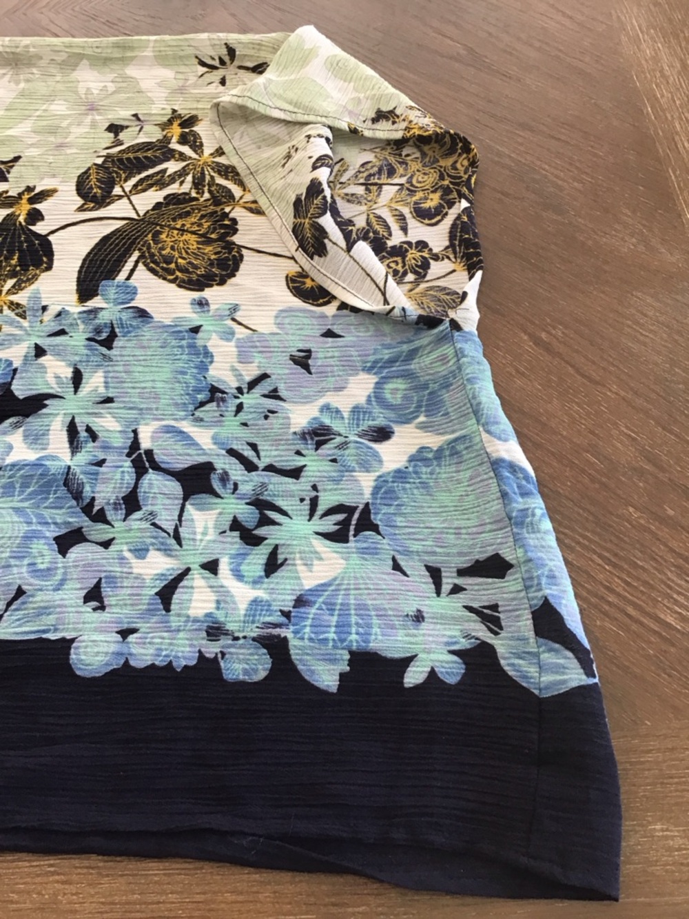 Roffe Accessories beautiful women’s floral sheer boho kimono wrap scarf overlay - Picture 4 of 16